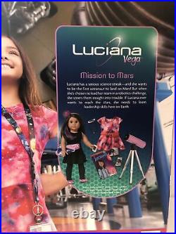 American Girl Doll Luciana Vega Set Starry Night Outfit Telescope Projector Set