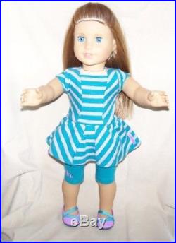 American Girl Doll MCKENNA Brooks Doll with complet meet outfit