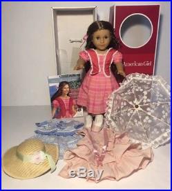 American Girl Doll Marie Grace Summer Outfit Outfit & Umbrella Lot Box EUC