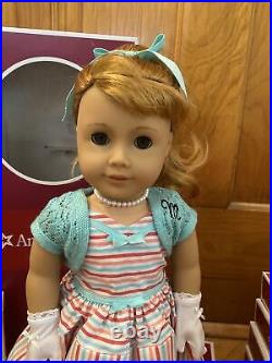 American Girl Doll Maryellen with outfits and accessories in box