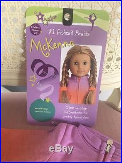 American Girl Doll McKenna 2012 Girl Of The Year with Book NIB and Warmup Outfit