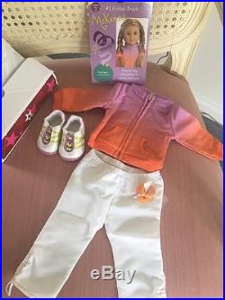 American Girl Doll McKenna 2012 Girl Of The Year with Book NIB and Warmup Outfit