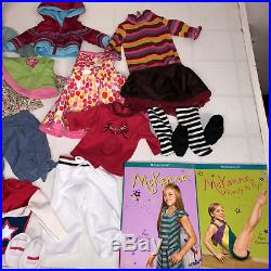 American Girl Doll McKenna Lot Outfits Accessories Shoes Box Books Please Read