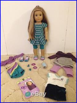 American Girl Doll Mckenna 2012 Girl of the Year with 4 outfits
