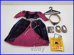 American Girl Doll Medieval Princess Halloween Costume Complete with Box Rare