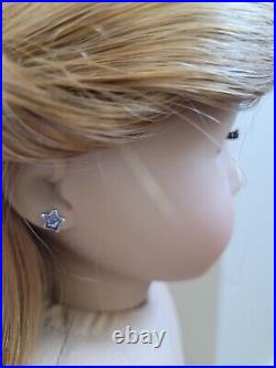 American Girl Doll Mia GOTY 2008 Meet Outfit Pierced Ears Gorgeous EX/ NM