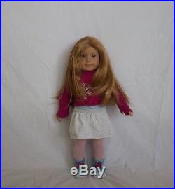 American Girl Doll Mia GOTY 2008 with origninal outfit plus pajamas