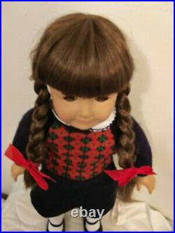American Girl Doll Molly Pleasant Company 1990's Plus School Outfit