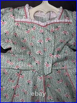 American Girl Doll Molly's Victory Garden Dress RARE