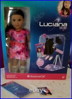 American Girl Doll NASA Astronaut Luciana Starry Night Outfit Telescope + Extras