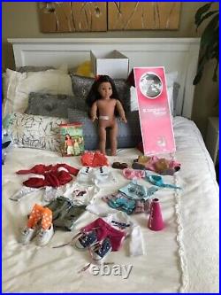 American Girl Doll Nanea's Meet With Extra Outfit Set