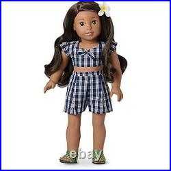 American Girl Doll Nanea's PALAKA Outfit BRAND NEW Sealed Box NRFB Box Damage