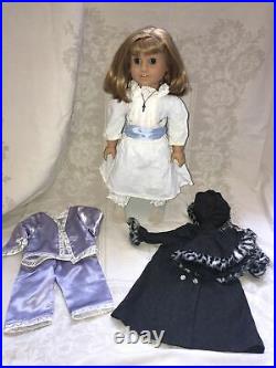 American Girl Doll Nellie (Pleasant Company) With Meet Outfit Plus More Outfits