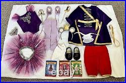 American Girl Doll Nutcracker Sugar Plum Fairy & Mouse King Outfits EUC Retired