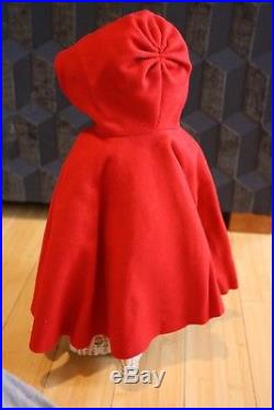 American Girl Doll Original FELICITY Doll, Meet Outfit, Cape, Accessories