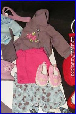 American Girl Doll Outfit lot of 10 Authentic Play/PJS/Dress Up Holiday Clothes
