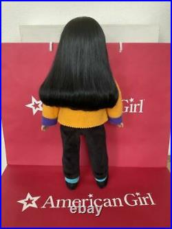 American Girl Doll PC Asian #4 Stamp on Neck & Girl of Today First Meet Outfit