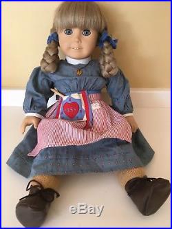 American Girl Doll, Pleasant Co, Kirsten Larson with outfits (archived)