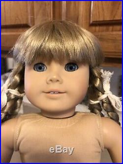 American Girl Doll Pleasant Company Retired Kirsten in Meet outfit W. Germany