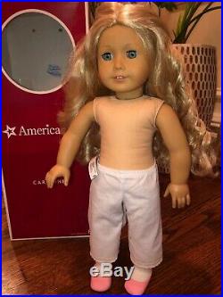 American Girl Doll RETIRED Caroline (MEET OUTFIT, CURLED HAIR, CLEAN)