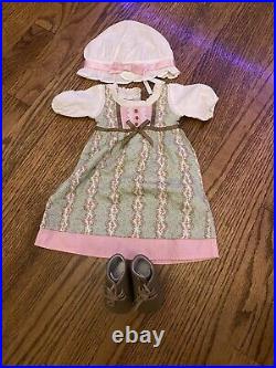 American Girl Doll Rare Retired Caroline's Work Outfit