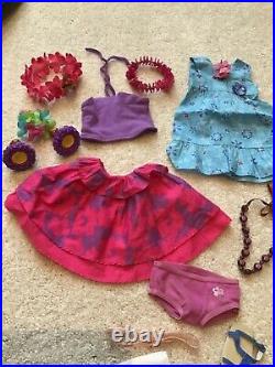 American Girl Doll Retired Kanani Outfit Meet With Accessories Perfect 4 Gift