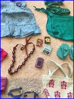 American Girl Doll Retired Kanani Outfit Meet With Accessories Perfect 4 Gift
