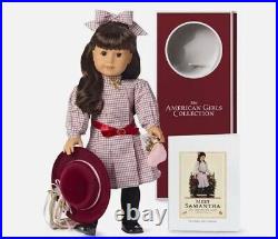 American Girl Doll SAMANTHA 35th Anniversary & Accessories Taffeta Dress NEW