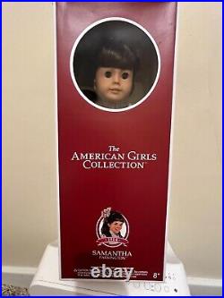 American Girl Doll SAMANTHA 35th Anniversary & Accessories Taffeta Dress NEW