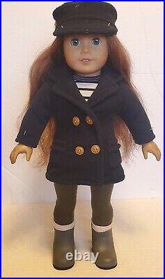 American Girl Doll Saige With Red Hair And Freckles Includes Outfit She Is