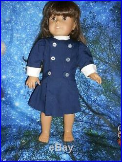 American Girl Doll Samantha Pc Original Box Books, Meet Plus Extra Outfits