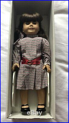 American Girl Doll Samantha Pleasant Company ORIGINAL BOX with RETIRED OUTFIT