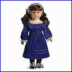 American Girl Doll Samantha's Blue Velvet Dress Outfit NEW