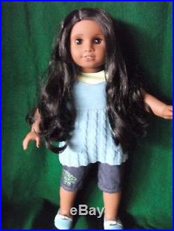 American Girl Doll Sonali, 2009 Complete Meet Outfit