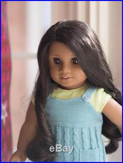 American Girl Doll Sonali Doll with Box and Outfit, Retired, Gorgeous Condition