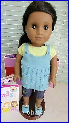 American Girl Doll Sonali EUC in complete meet with box RETIRED