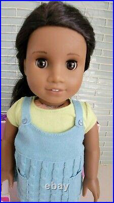 American Girl Doll Sonali EUC in complete meet with box RETIRED