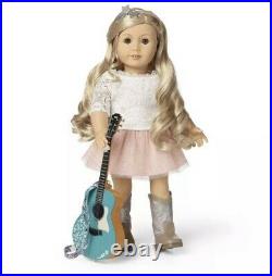 American Girl Doll Tenney exclusive boxed set spotlight outfit guitar bundle