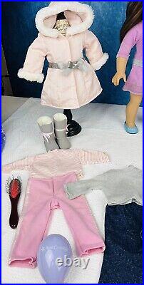 American Girl Doll Twin JLY 23 Mix Match Outfits Outerwear Carrier Birthday LOT