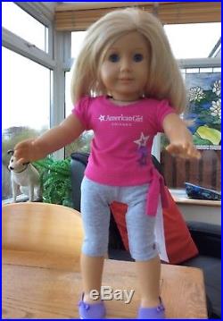 American Girl Doll With Scooter In New Agd Outfit