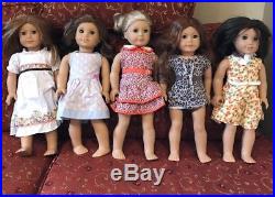 American Girl Dolls Lot of 5 Dolls with outfits
