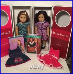 American Girl Dolls McKenna And Ruthie New Boxes Outfits Lot Excellent