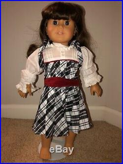 American Girl Dolls, Retired Samantha and Friend Nellie in Meet Outfits