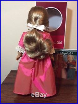 American Girl ELIZABETH DOLL EEUC in Box Outfit Accessories Book