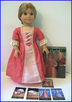American Girl ELIZABETH DOLL with Outfit Book & Trading Cards