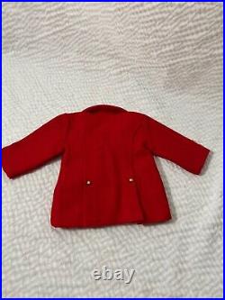 American Girl EQUESTRIAN OUTFIT English Jumping Horse Riding Breeches Red Coat +