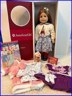American Girl Emily Bennett (Molly's Friend) With Complete Meet Outfit LOT