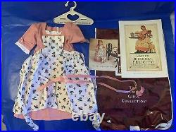 American Girl Felicity Birthday Outfit With Accessories And Book