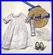 American Girl Felicity Summer Gown Outfit Complete Set DressHatShoesSash