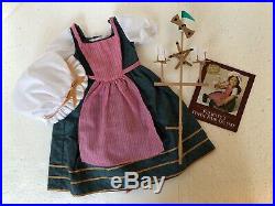 American Girl Felicity Town Fair Outfit and Windmill Toy NEW no box RARE